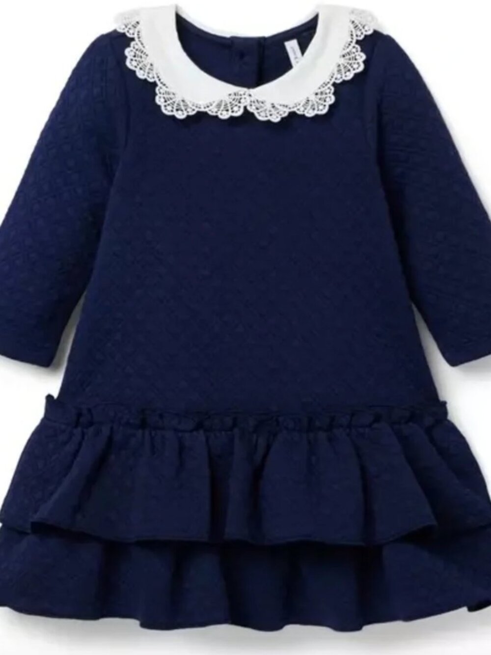 Janie and Jack Ruffled Collared Dress